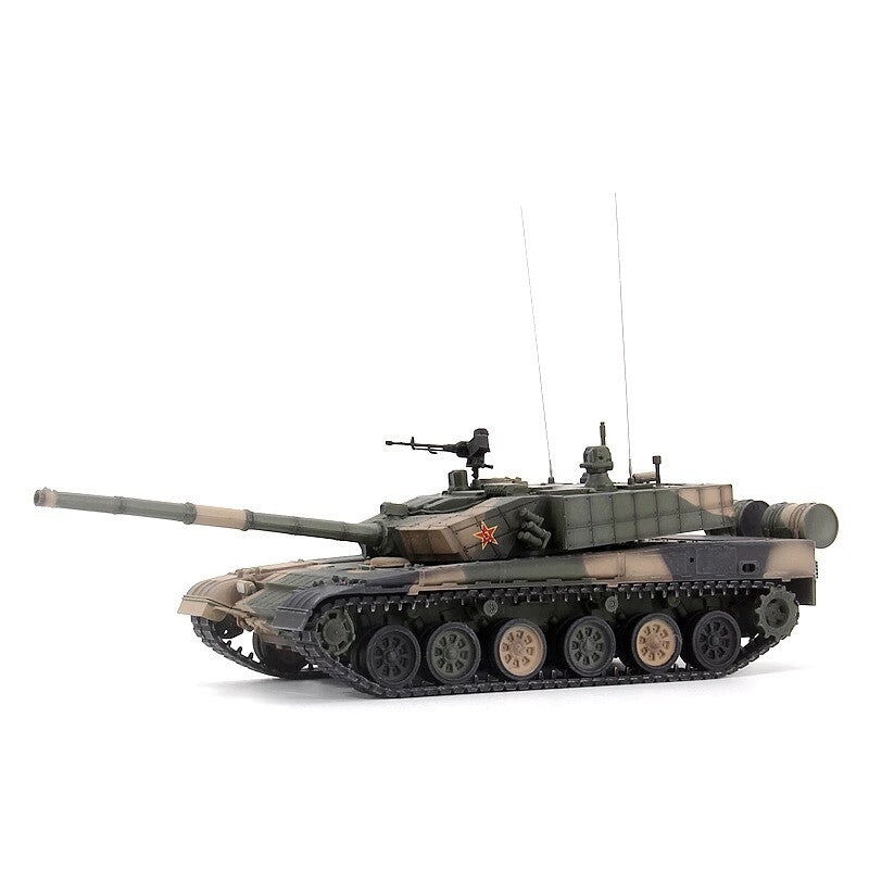 UNISTAR 1/72 China 99A Main Battle Tank Jungle Tricolor Paint Finished Model