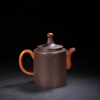 Chinese Yixing Zisha Clay Handmade Exquisite Teapot （鸿运当头 底款：曼希陶艺）