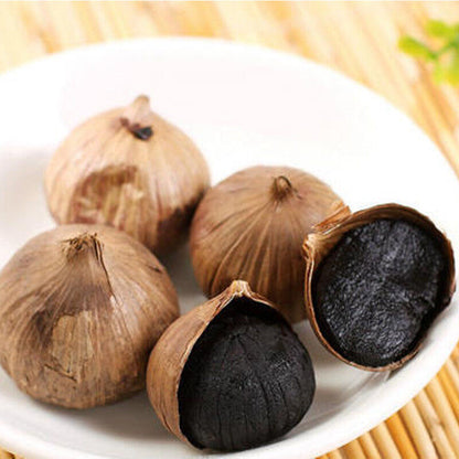 100g~500g 120 Days Fermentation Black Garlic Regulate Blood Sugar Balance Food