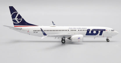 1:400 JC Wings LOT BOEING 737 MAX 8 Passenger Airplane Diecast Aircraft Model