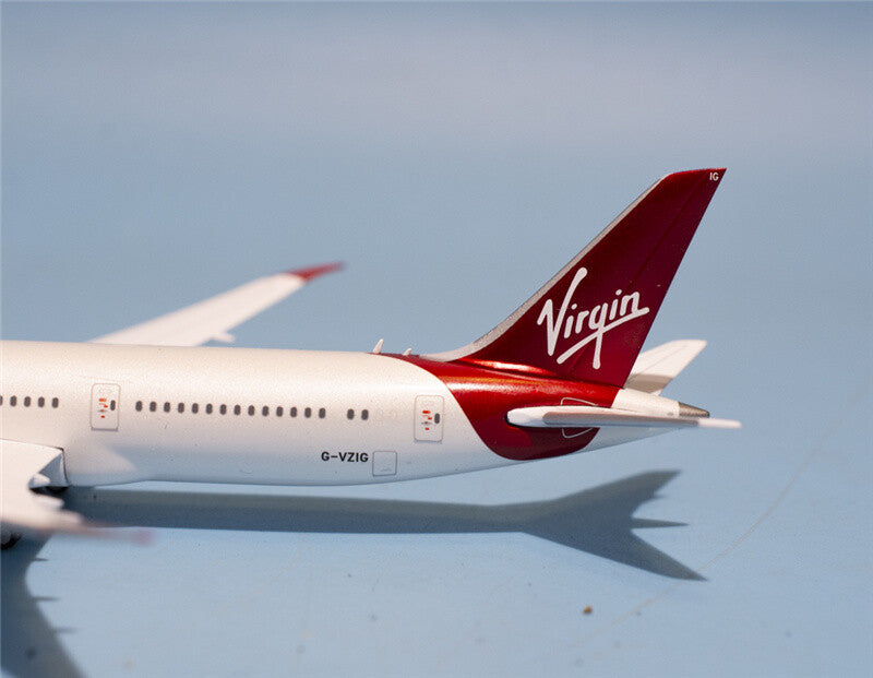 GeminiJets VIRGIN ALLANLIC FOR BOEING B787-9 G-VZIG 1/400 plane Pre-built Model