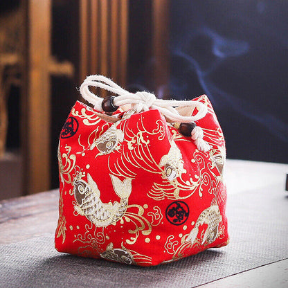 Chinese Tea Teaware Storage Bag Portable Travel Teapot Cup Bag Teacup Cloth Bag