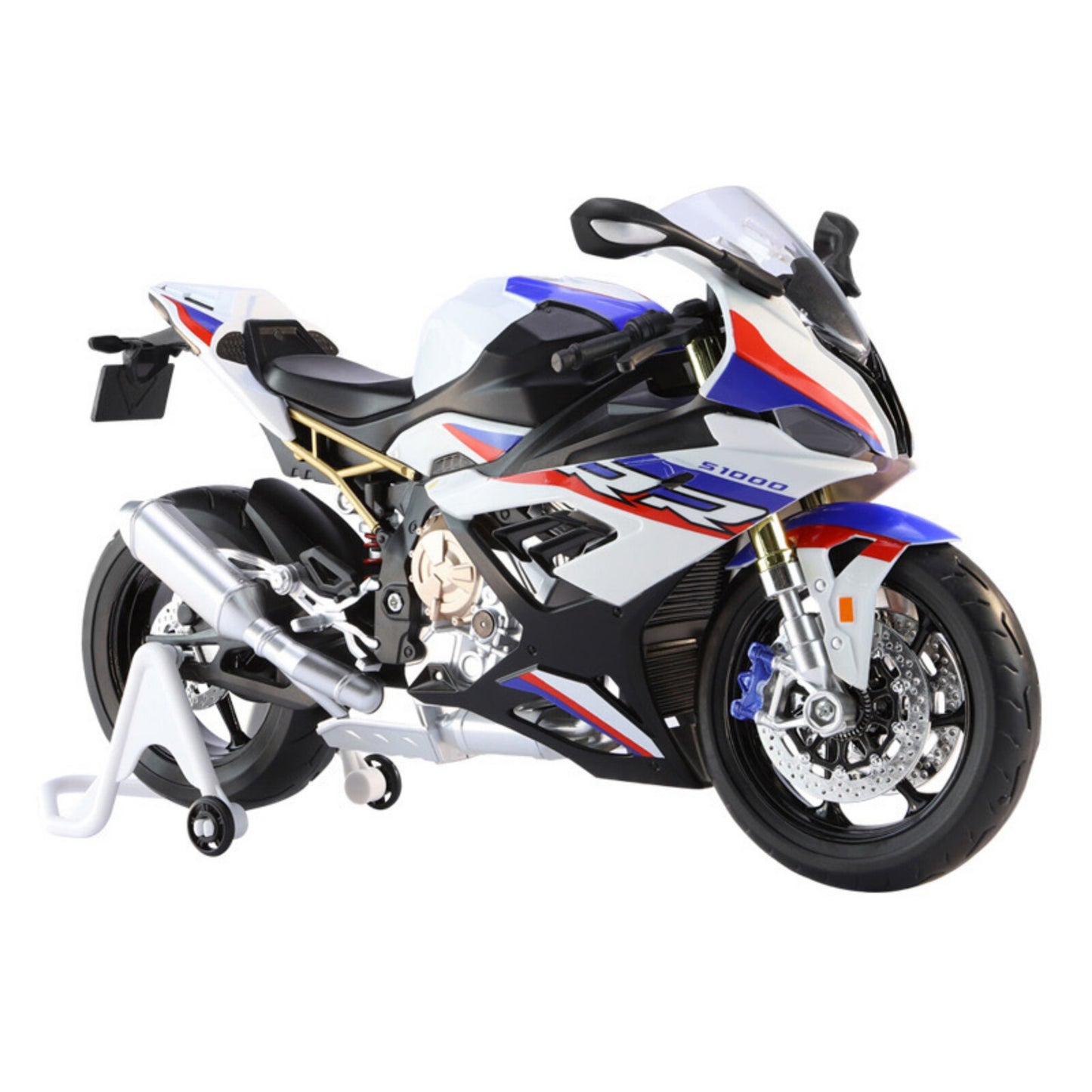 30.5cm Alloy 1/9 Scale For BMW S1000 Motorcycle Model Toy Gift Sounds and Lights