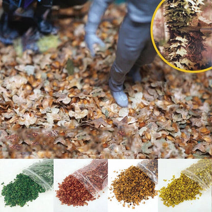 Micro Landscape Leaves 35ml DIY Miniature Leaf Bonsai Fairy Garden Static Model