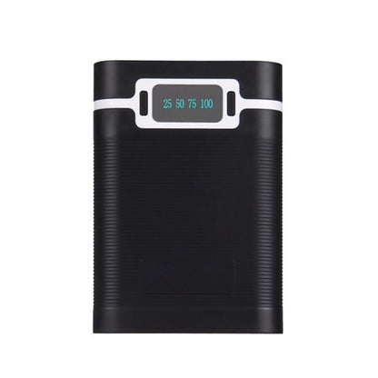 Dual USB Ports 5V/2.5A 2000-12000mAh Power Bank DIY Case For 4*18650 Battery ss