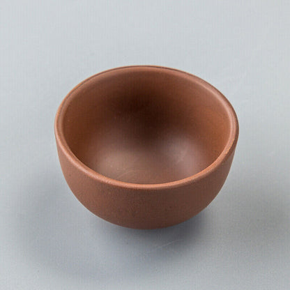 6pcs/lot Kungfu Tea Cup Puer Cups 25ml / 50ml Chinese Purple Clay Porcelain Cups
