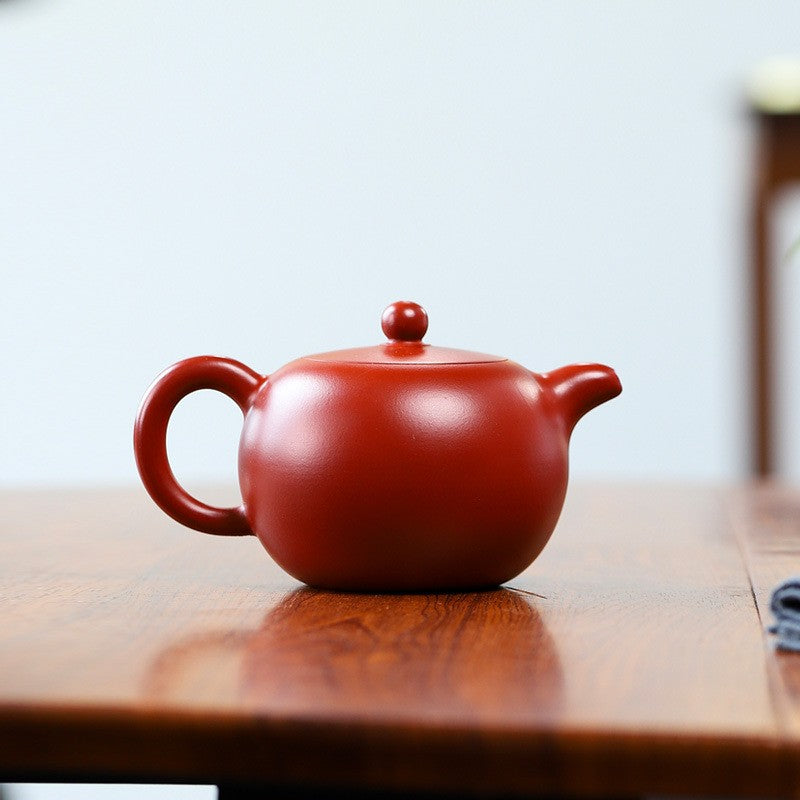 Chinese tea pot marked character carved real yixing zisha clay master pot 280ml
