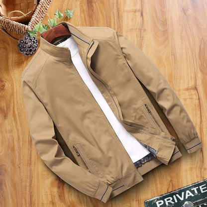 Spring Autumn Men's Bomber Jacket Men's Outerwear WindbreakerJacket Men's Jacket