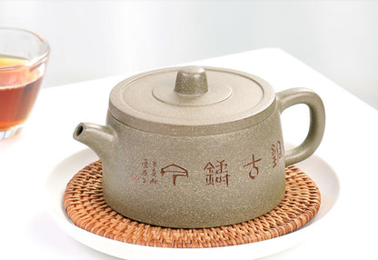 180cc chinese Yixing Handmade Zisha teapot Duan clay HanWa Hu Gongfu Tea Pot