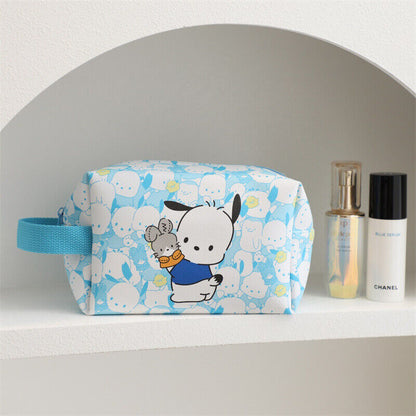 Hello Kitty Cinnamoroll My Melody Makeup Bag Cosmetic Case Travel Storage Tote A