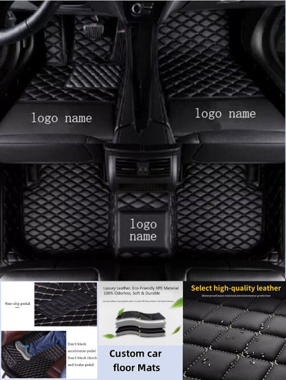 For Maserati All Models Car Floor Mats Leather Carpets Cargo Rugs Waterproof New