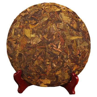 357g Yunnan Big Leaf Seed Raw Puerh Tea Cake Premium Puerh Tea