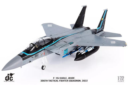 1:72 JC Wings F-15J EAGLE,JASDF306TH TACTICAL FIGHTER SQUADRON Diecast Model