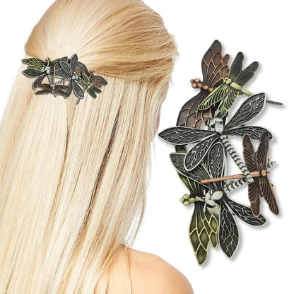 Numeral Hairpin Retro Punk Vintage Barrette Statement Jewelry Hair Accessories