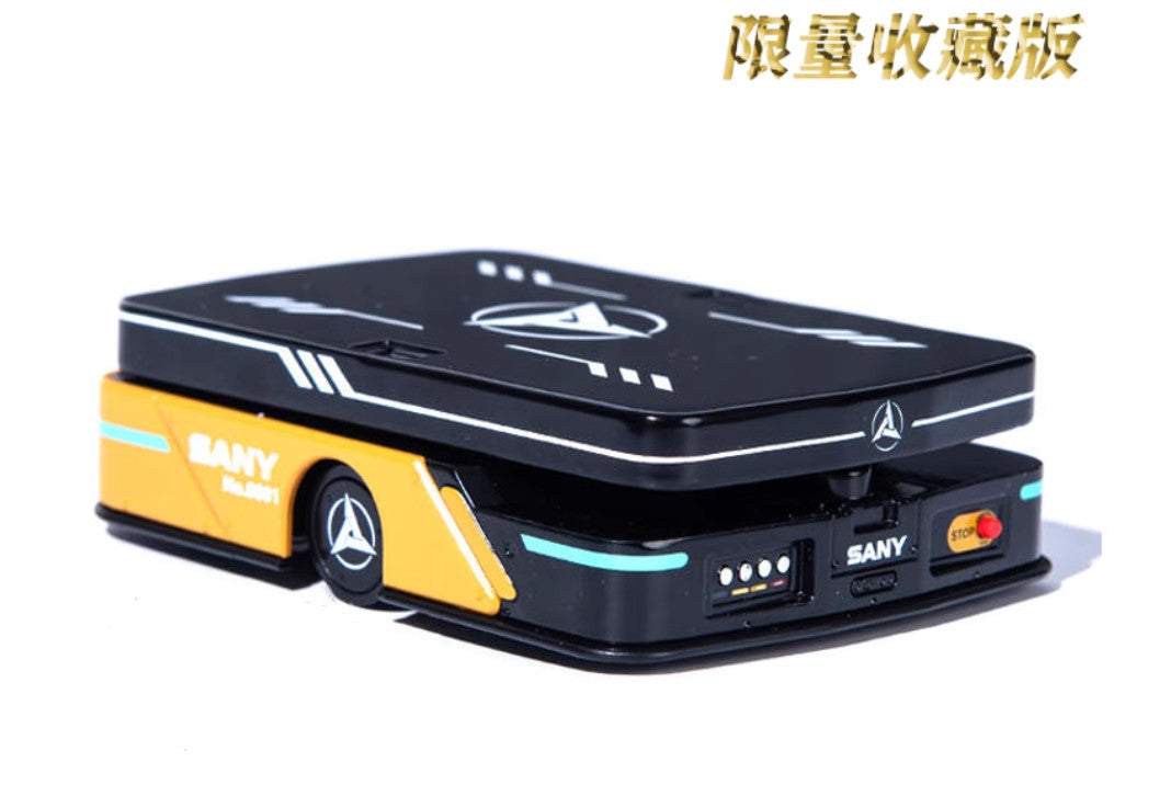 1:12 SANY 1T AGV Unmanned Transport Vehicle Construction Equipment Diecast Model