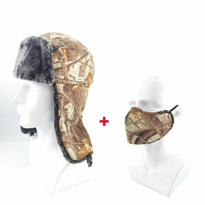 Full Face Mask Neck Warmer Winter Windproof Fleece Hat Cap Thermal Balaclava Hat