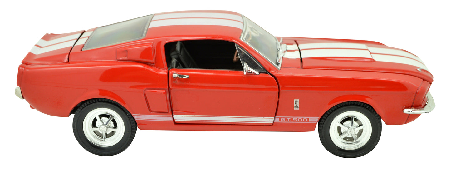 Arko 1:32 Ford Shelby GT500 1967 Red Metal Car Model DieCast Model Toy