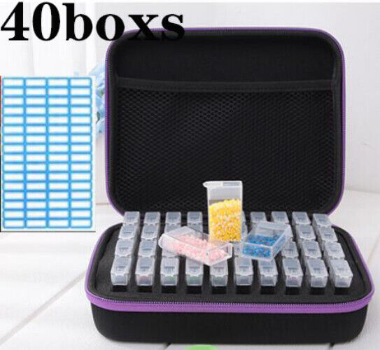 Boxs Diamond Painting Box Diamond Embroidery Container Storage Box Hand Bag