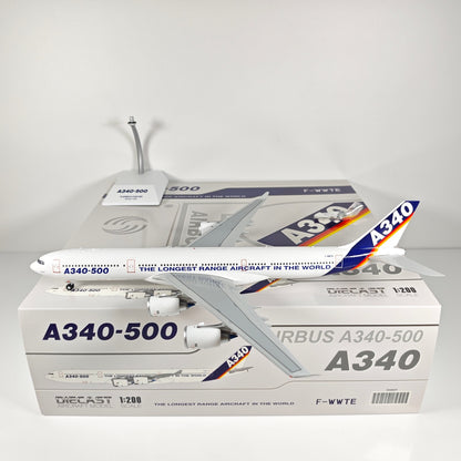 1:200 JC Wings Airbus Airbus A340-500 F-WWTE Airplane Diecast Plane Model
