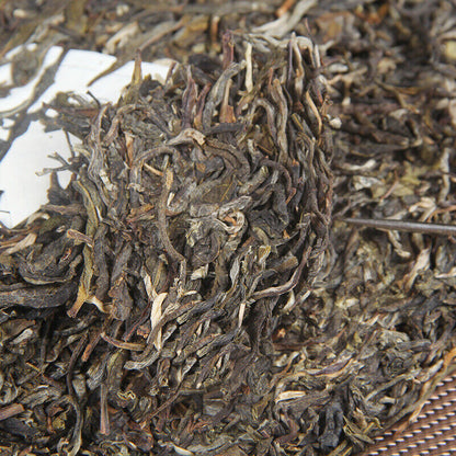 Raw Puer Tea Cake Youle Mountain Shen Puerh Qizi Cha Bing 357g/12.59oz