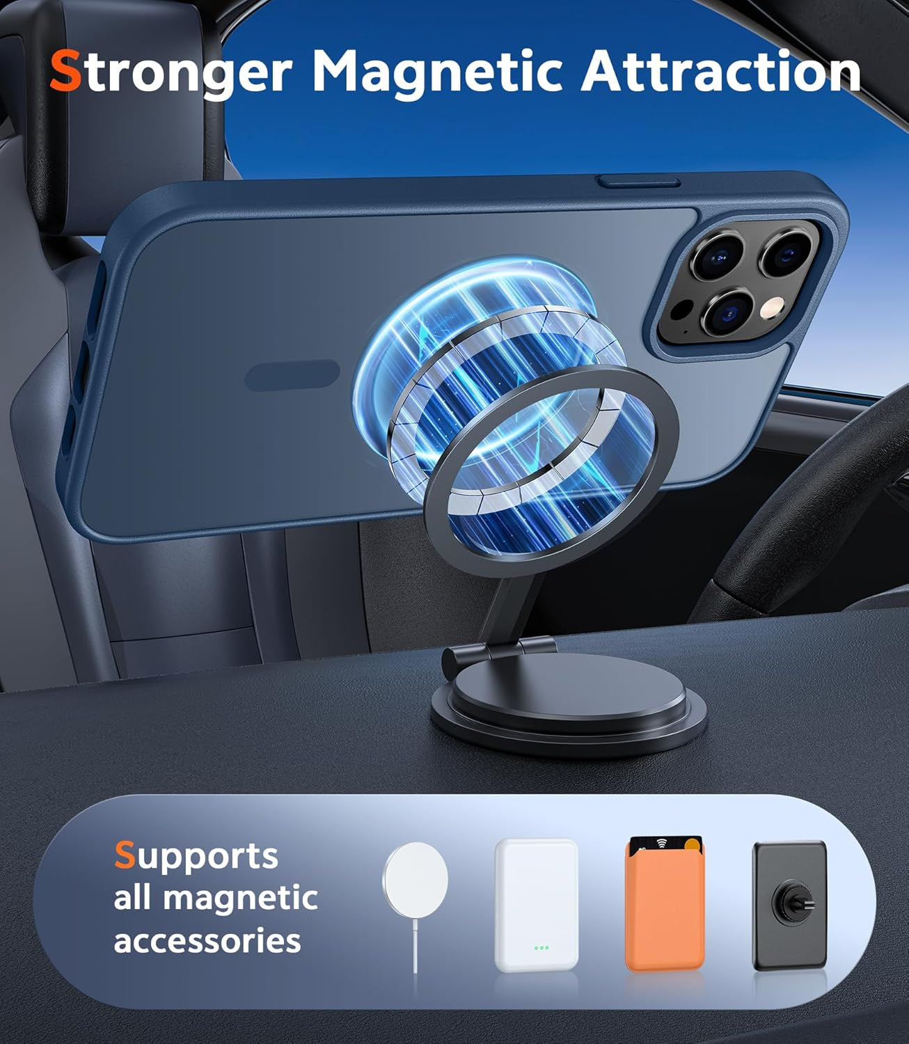 for Iphone 12 Pro-Max Case: Matte Magnetic Phone Cases Compatible with Magsafe S