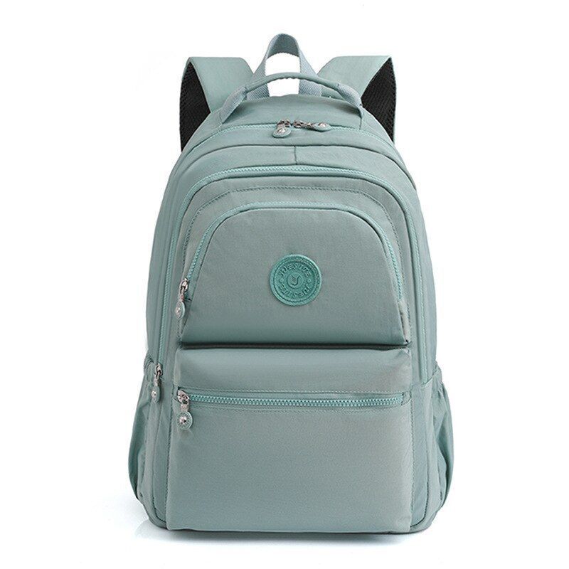 Backpack Large School Bags Anti-theft Nylon Waterproof Travel Rucksack Polyester