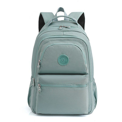 Backpack Large School Bags Anti-theft Nylon Waterproof Travel Rucksack Polyester