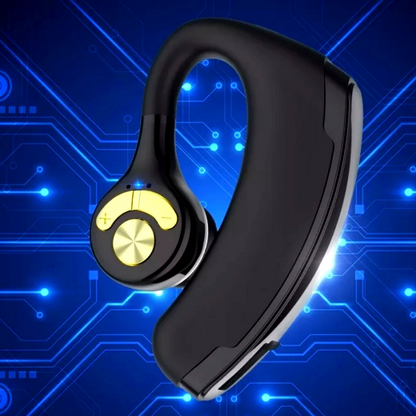 Bluetooth 5.0 Earpiece Wireless Headset Noise Cancelling Earbuds Driving Trucker