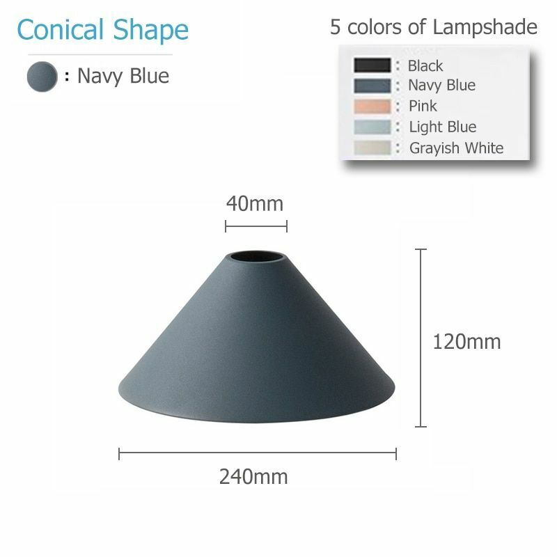 Nordic Loft Simple Pendant Lights E27 LED Modern Creative Hanging Lamp Design 1x