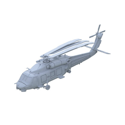 Yao's Studio LYR350246 1/350 Military Model Kit USN SH-60B Seahawk Helicopter