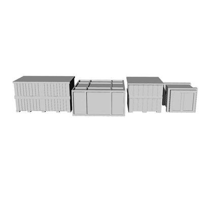 Yao's Studio LYT64021 1/64 Crate For Model Railroads Display