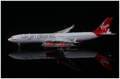 1:400 Phoenix Virgin Atlantic AIRBUS A340-300 Passenger Airplane Diecast Model