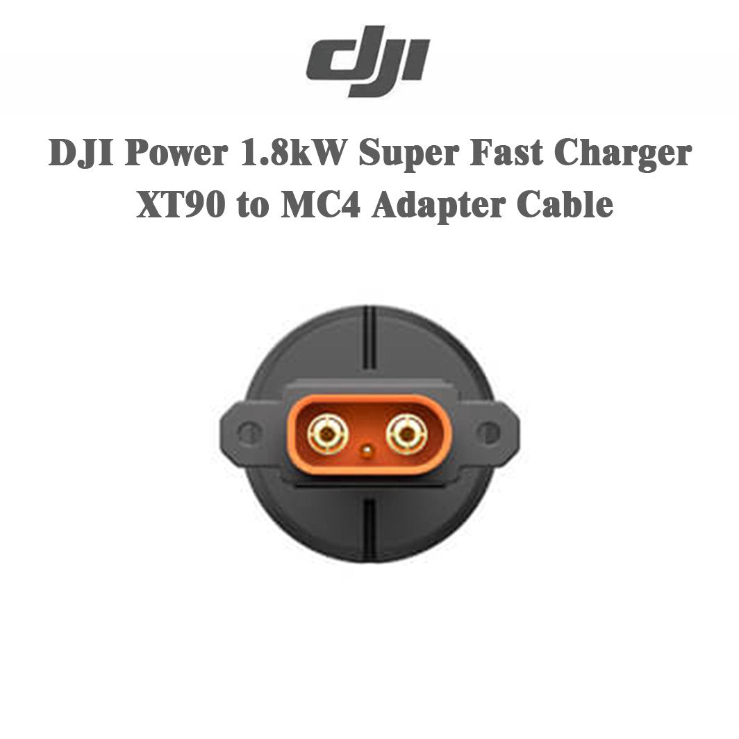 DJI Power 1.8kW XT90 to MC4 Adapter Cable for Solar/Car Charger