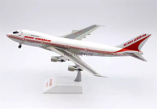 for JC Wings Air India for Boeing B747-200 VT-EFU 1:200 Aircraft Pre-built Model