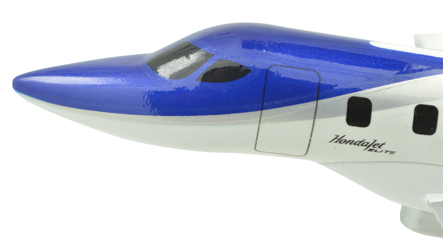 1:72 HondaJet Metal Commercial Aircraft Jet Airplane Model Diecast Plane Blue