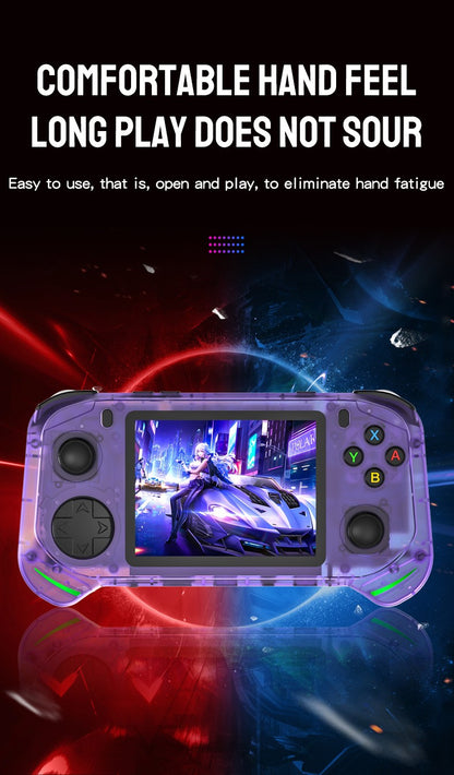 RX6H handheld game console with Linux system and a 3.5-inch high-definition
