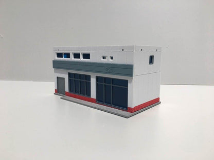 1:150 Building Model City Railway House Scene Display Building Model Toy