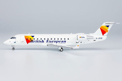 1:200 NG Model British European Bombardier CRJ200ER Airplane Diecast Plane Model