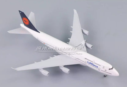 20CM Lufthansa BOEING 747-400 D-ABYA Passenger Aircraft Diecast Airplane Model