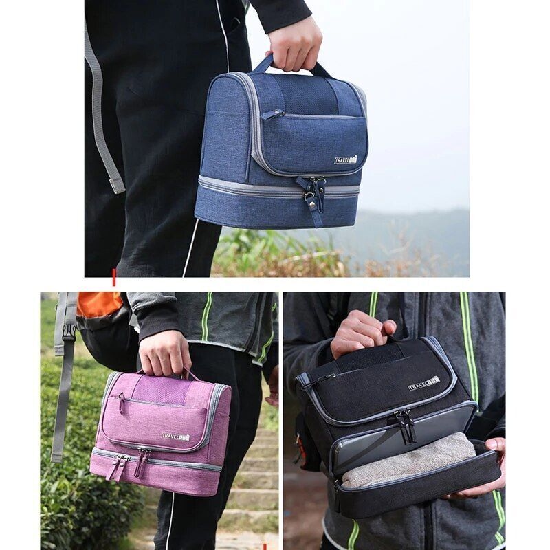 Hanging Make Up Bag Oxford Travel Organizer Cosmetic Bags Case Wash Toiletry Bag