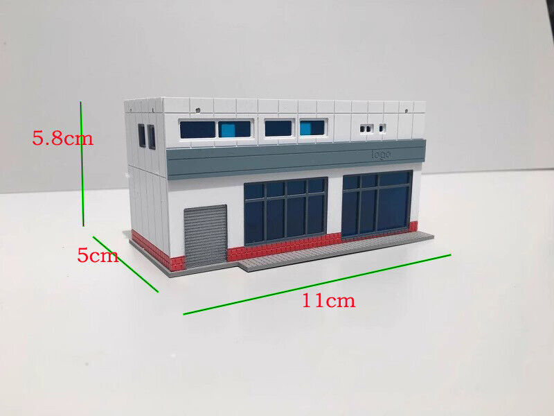 N Scale Buildings Model Railroads Train Scene Small Shop House Kits