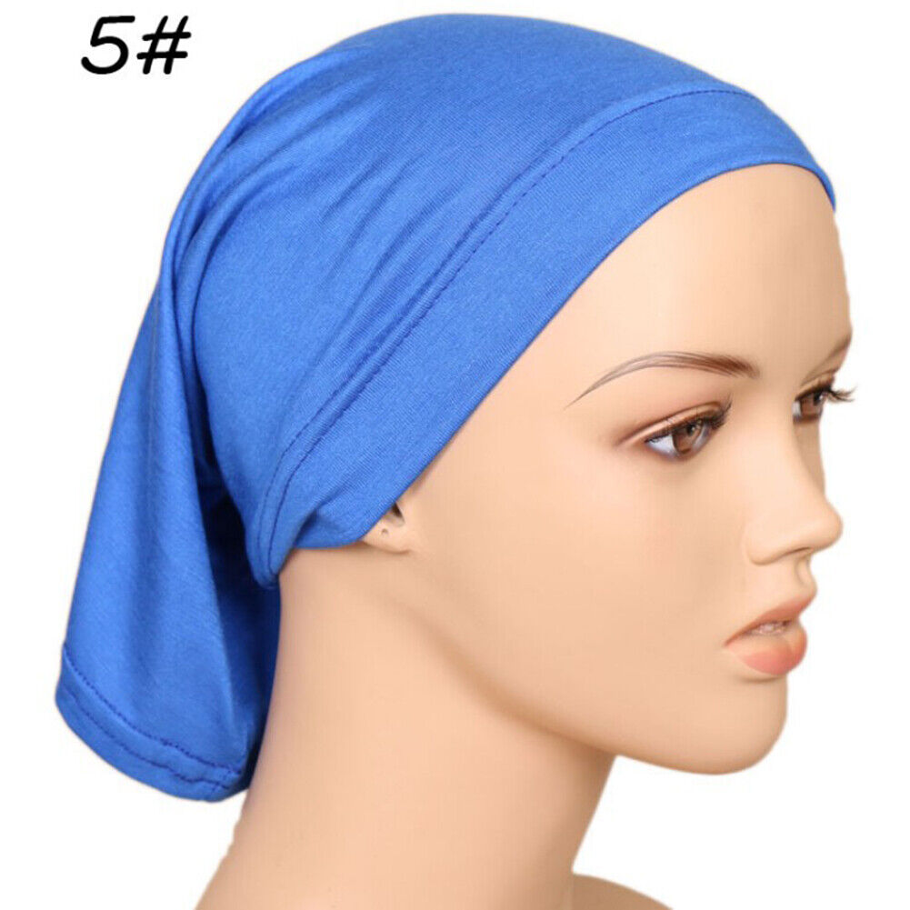Muslim Head scarf Inner Hijab Caps Islamic Underscarf Ninja Scarf hat Unisex