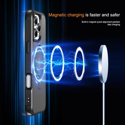 Magnetic Case for iPhone 16 15 14 13 12 11 Pro Max Plus with Mag-Safe Slim Cover
