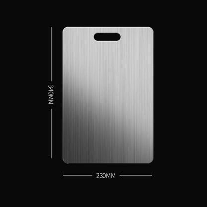 Chopping Boards 304 Stainless Steel Double Sided Thick Heavy Duty Cutting Blocks