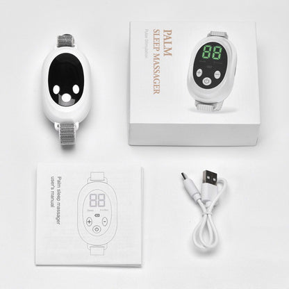 Intelligent sleep aid and calming sleep aid, handheld sleep monitor
