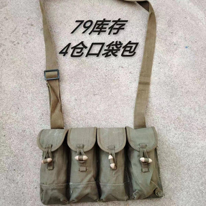 1pc Surplus Vietnam War Army Military Type 79 Canvas Shoulder Pouch