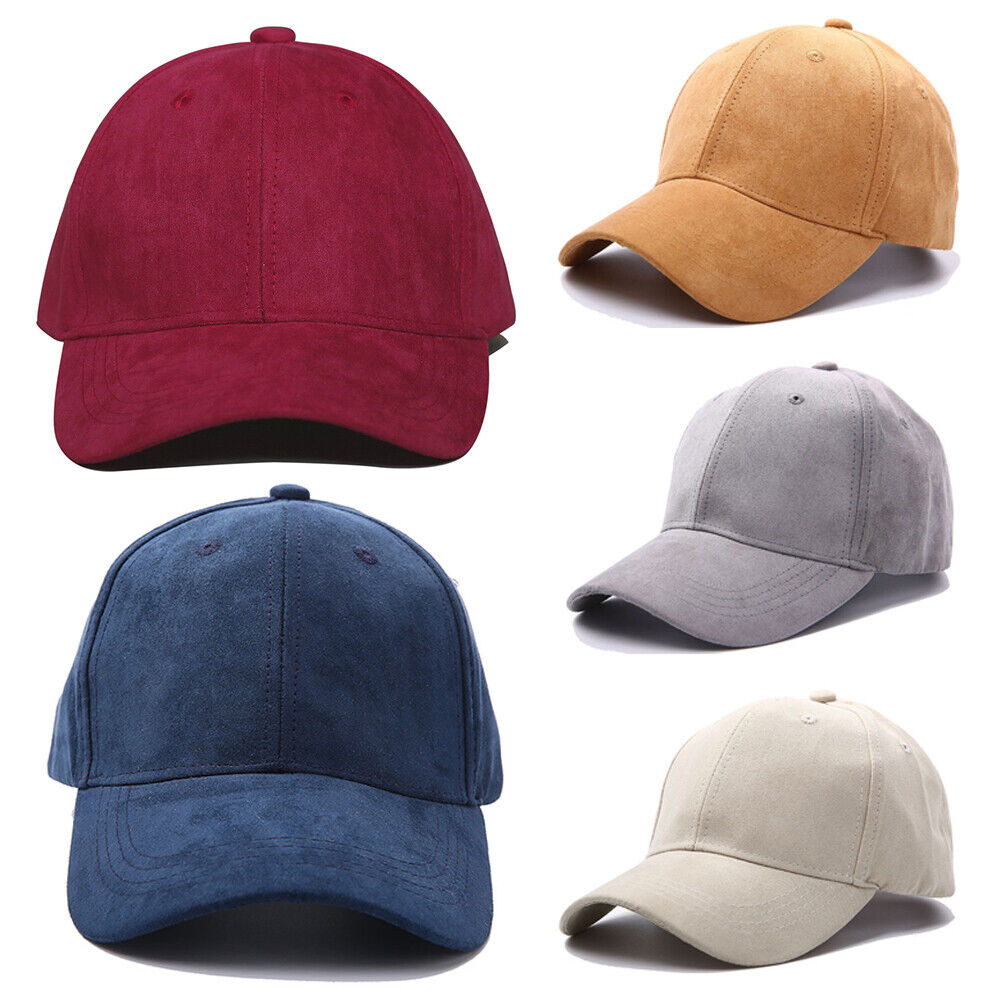 Fashion Baseball Cap Vuckle Back Caps Street Hip Hop Caps Suede Hats Peaked Cap