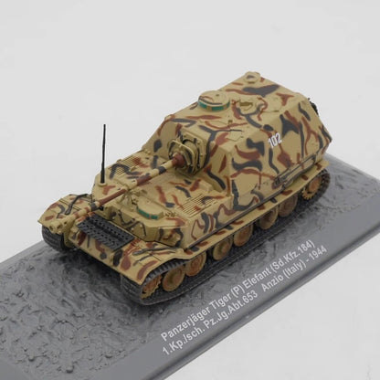 IXO 1/72 WWII German Elephant Tank Destroyer Military Alloy Model Ornaments