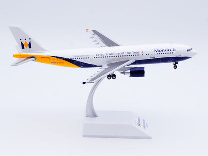 1:200 JC Wings Monarch AIRBUS 300-600R Passenger Airplane Diecast Aircraft Model