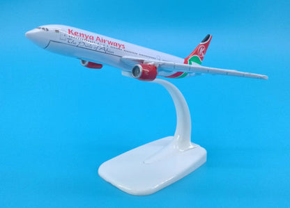 16cm Kenya Airways BOEING 777 Passenger Airplane Diecast Aircraft Plane Model